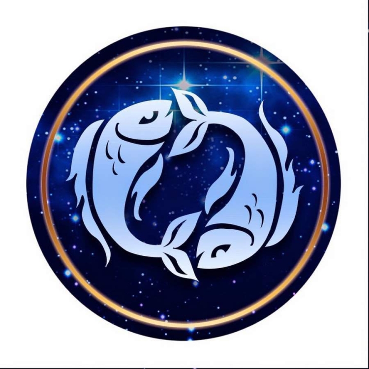 Знак зодиака рыбы значок