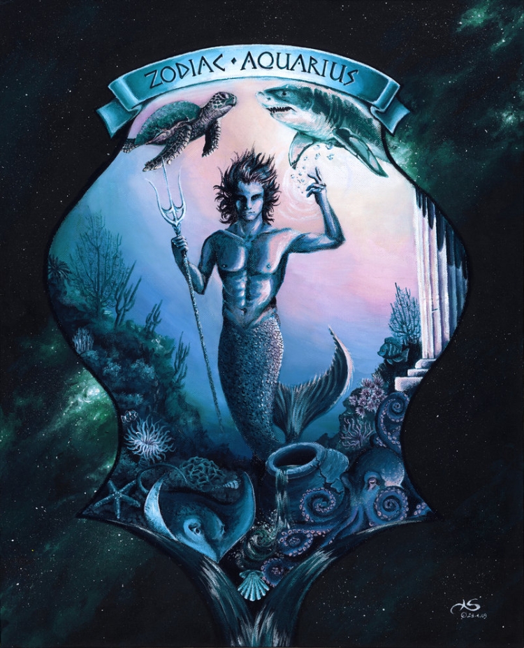 Зодиак Водолей Aquarius