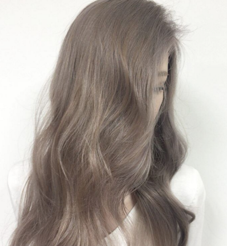 Светло каштановый пепельный цвет волос