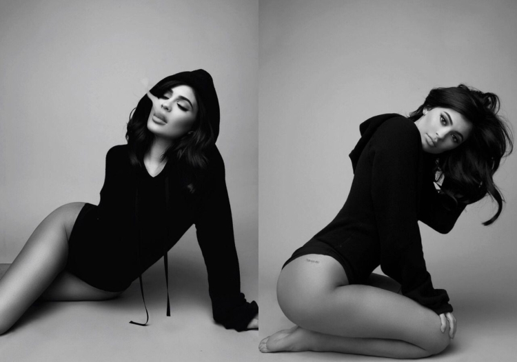 Фотосессия Кайли Дженнер в студии