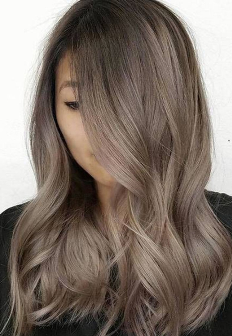 Пепельный цвет волос