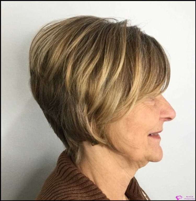 Стрижка Пикси-Боб на средние волосы для женщин за 50