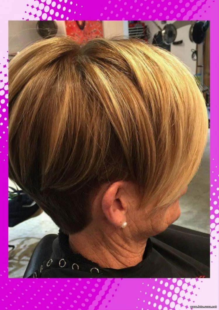 Стрижка Боб для женщин за 50