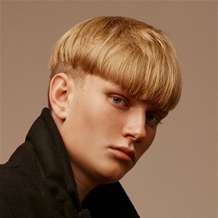 Bowl Cut стрижка мужская