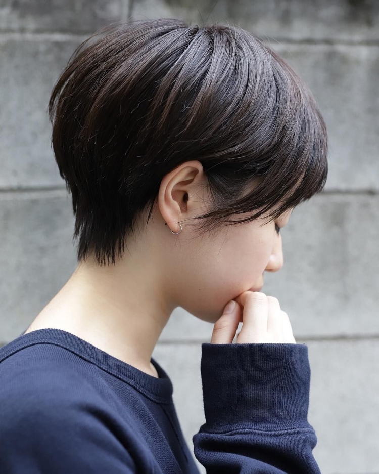 Корейские стрижки Томбой