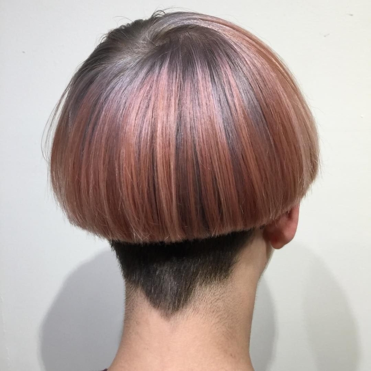 Стрижка грибочек