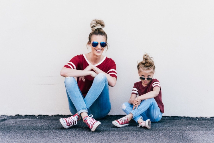 Фотосессия мама и дочка