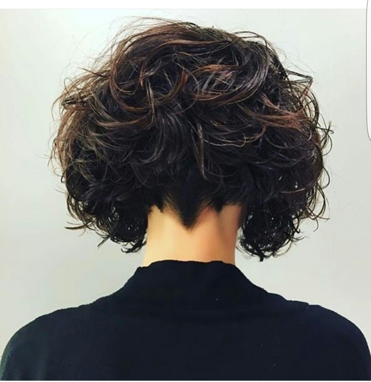 Боб-каре на короткие кудрявые