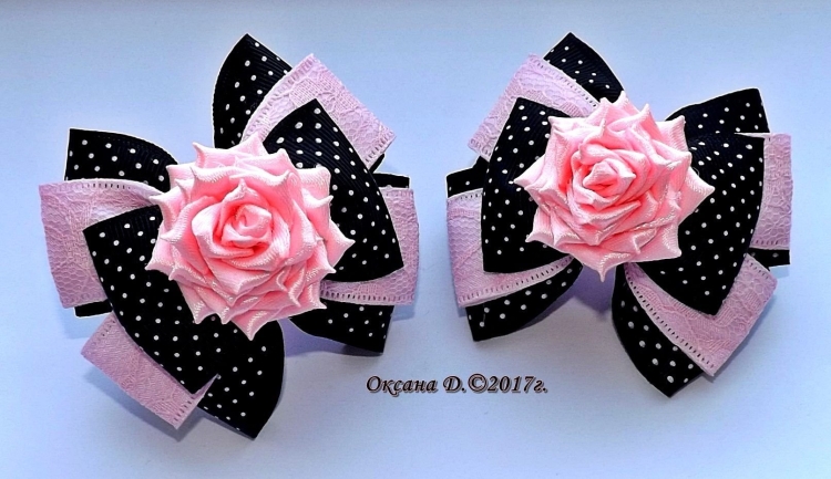 Детские бантики своими руками