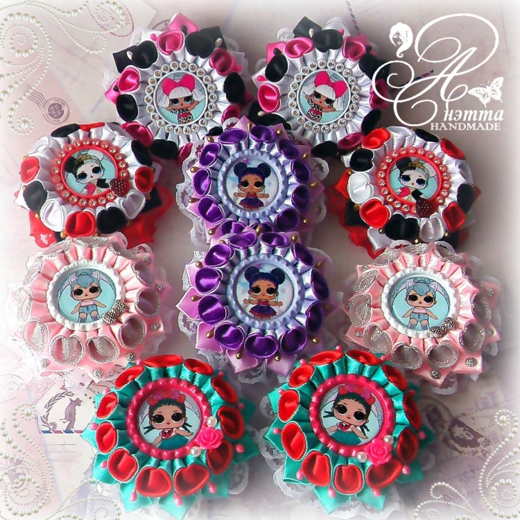 Резинки с кабошонами