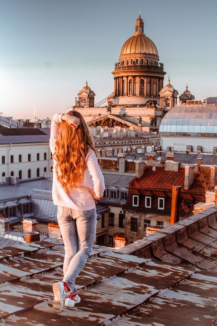 Девушка в Питере