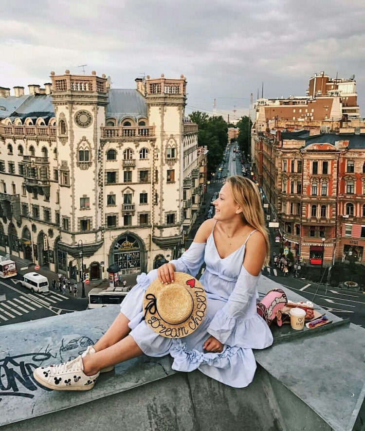 Фотосессия на крыше