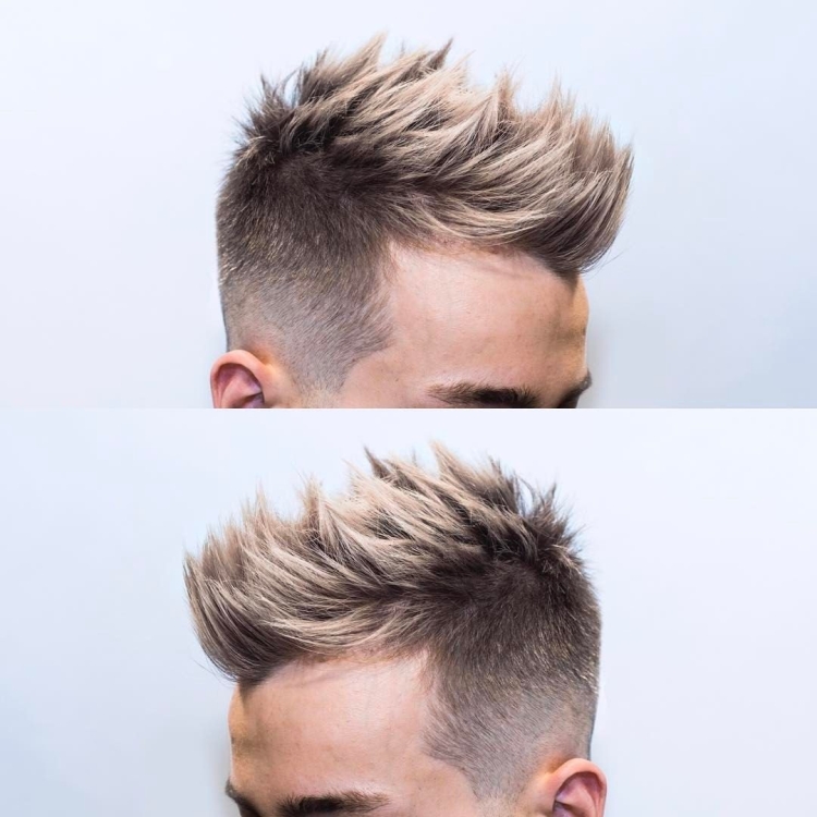 Андеркат фейд пепельный