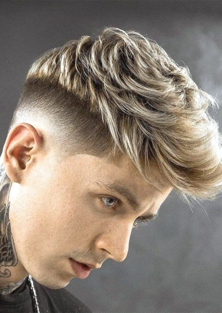Прическа в стиле гранж мужская