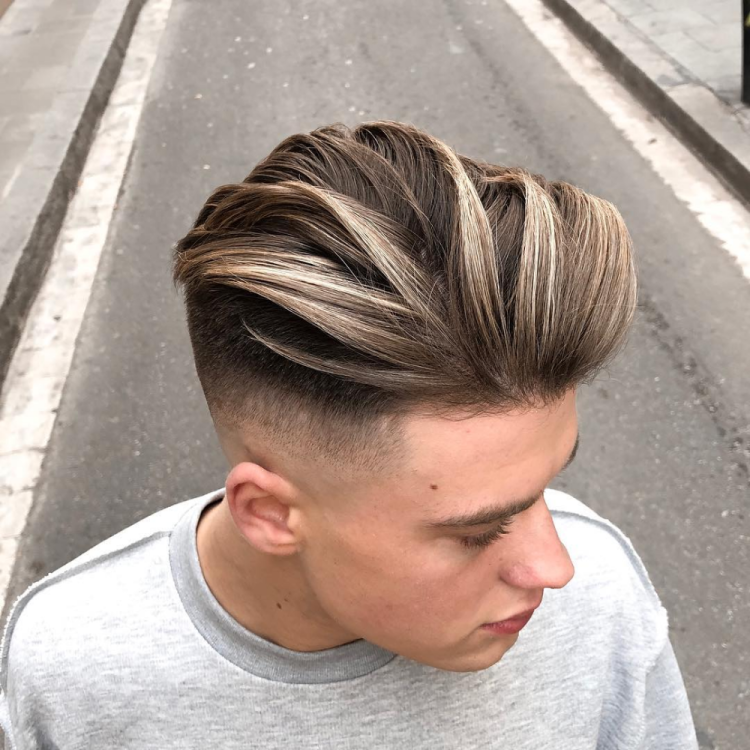 Мелирование мужское