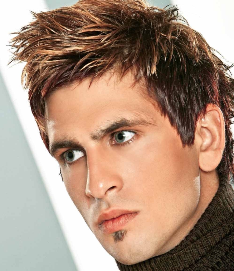 Мелирование на короткую стрижку мужскую