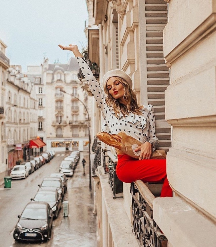 Фотосессия в парижском стиле