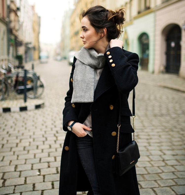 Пальто во французском стиле