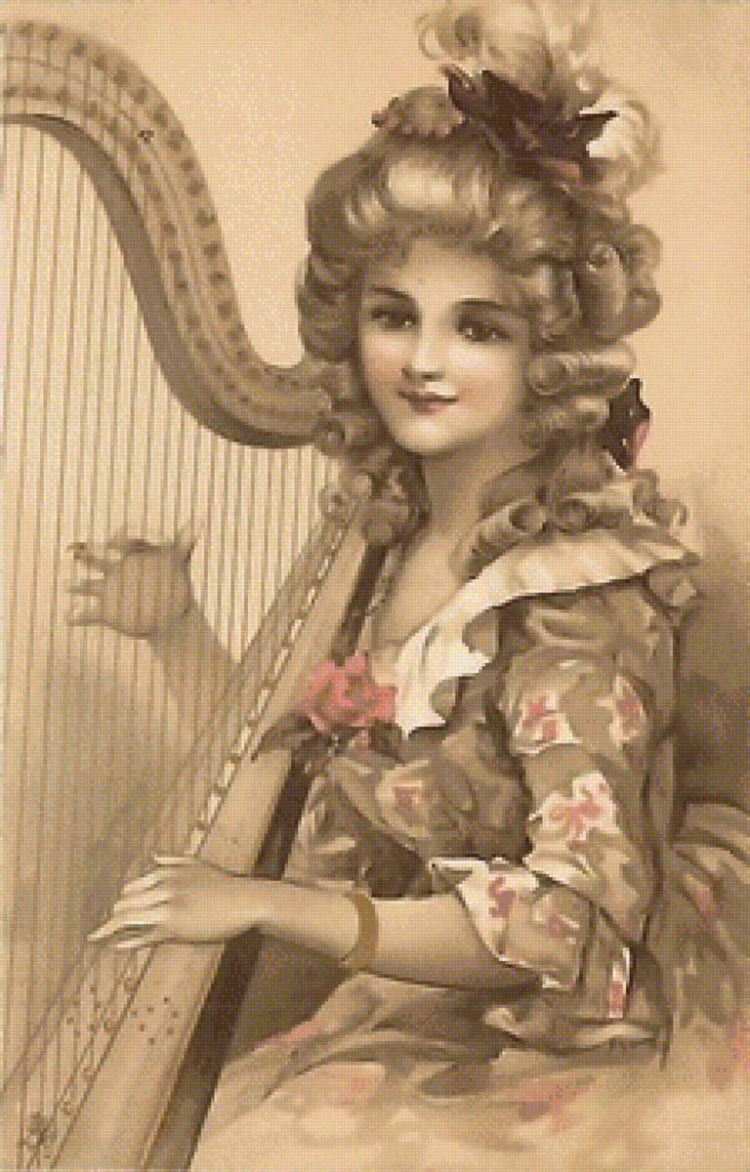 Винтажные барышни