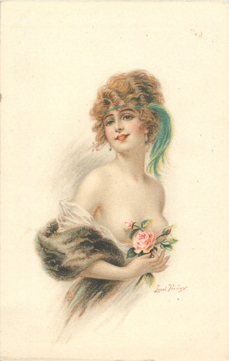 Винтажные дамы для декупажа