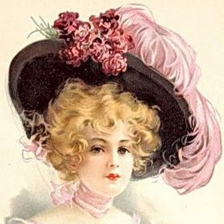 Дамы для декупажа