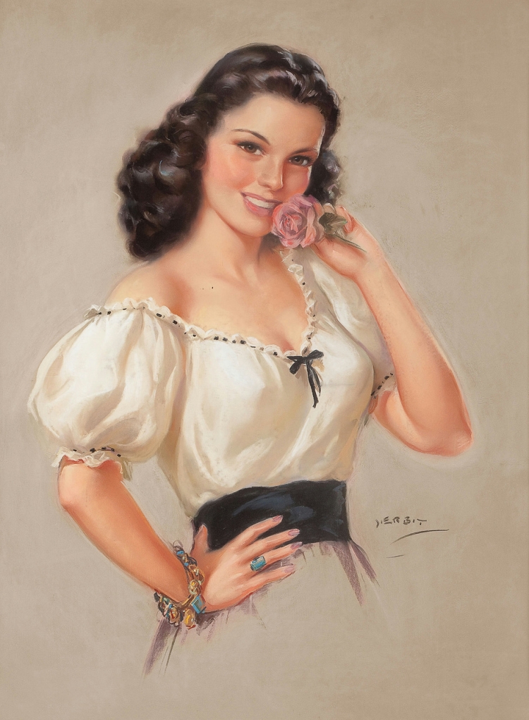 Портрет в стиле ретро