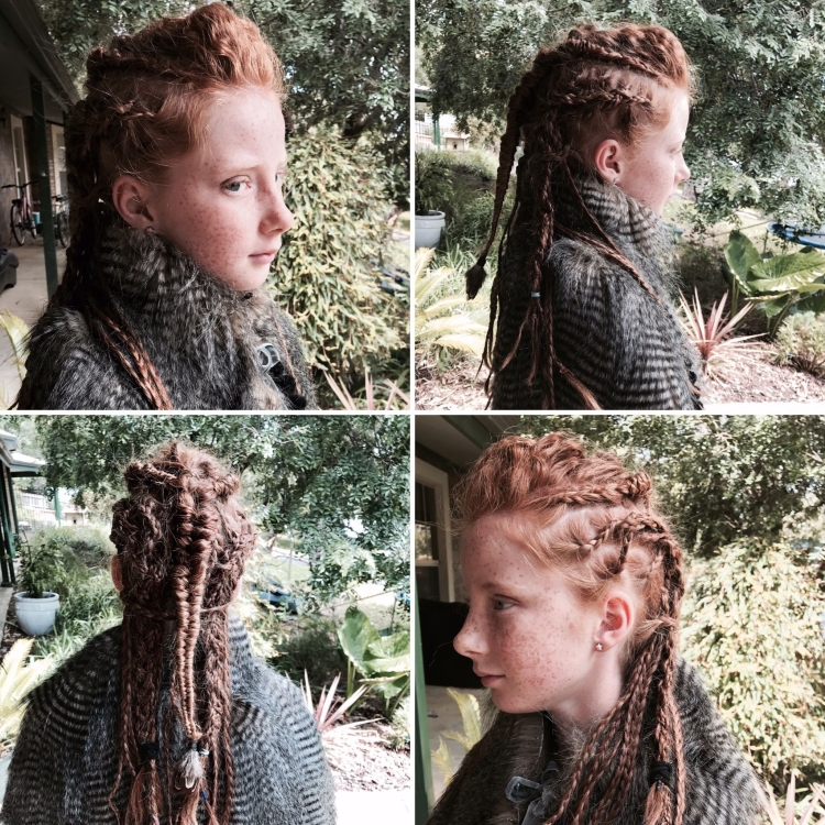 Афрокосы Викинг