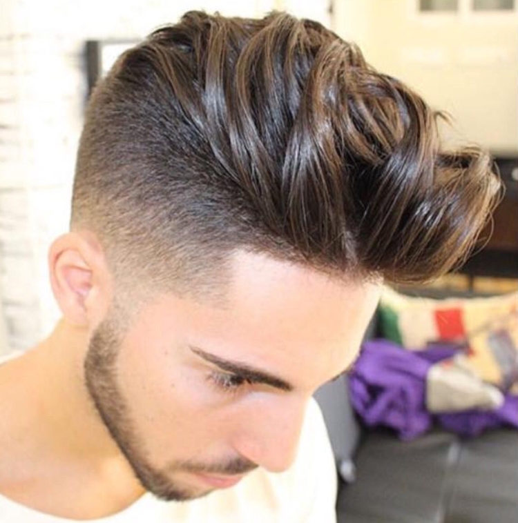 Причёски мужские сверху волосы