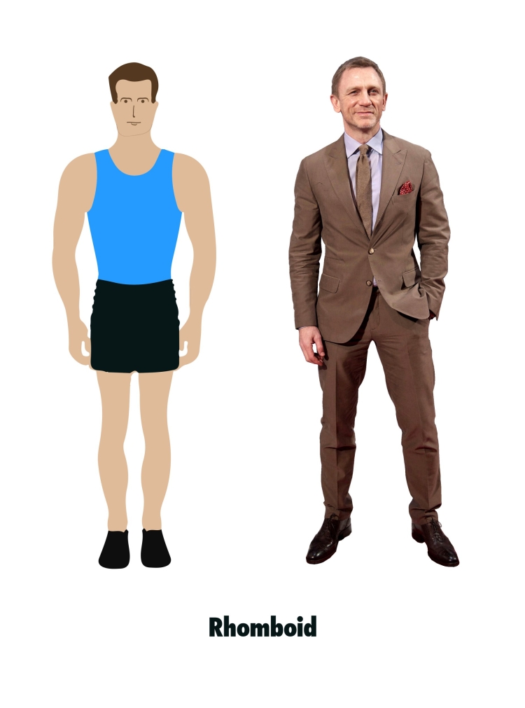 Одежда для треугольной фигуры мужчин