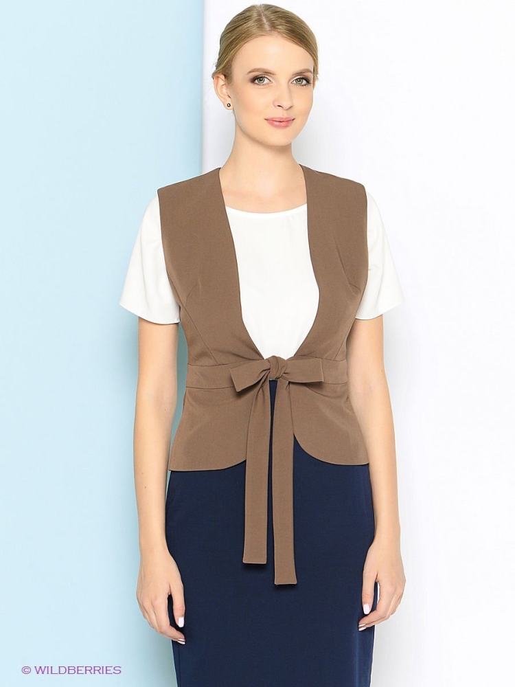 Жилетка женская из ткани