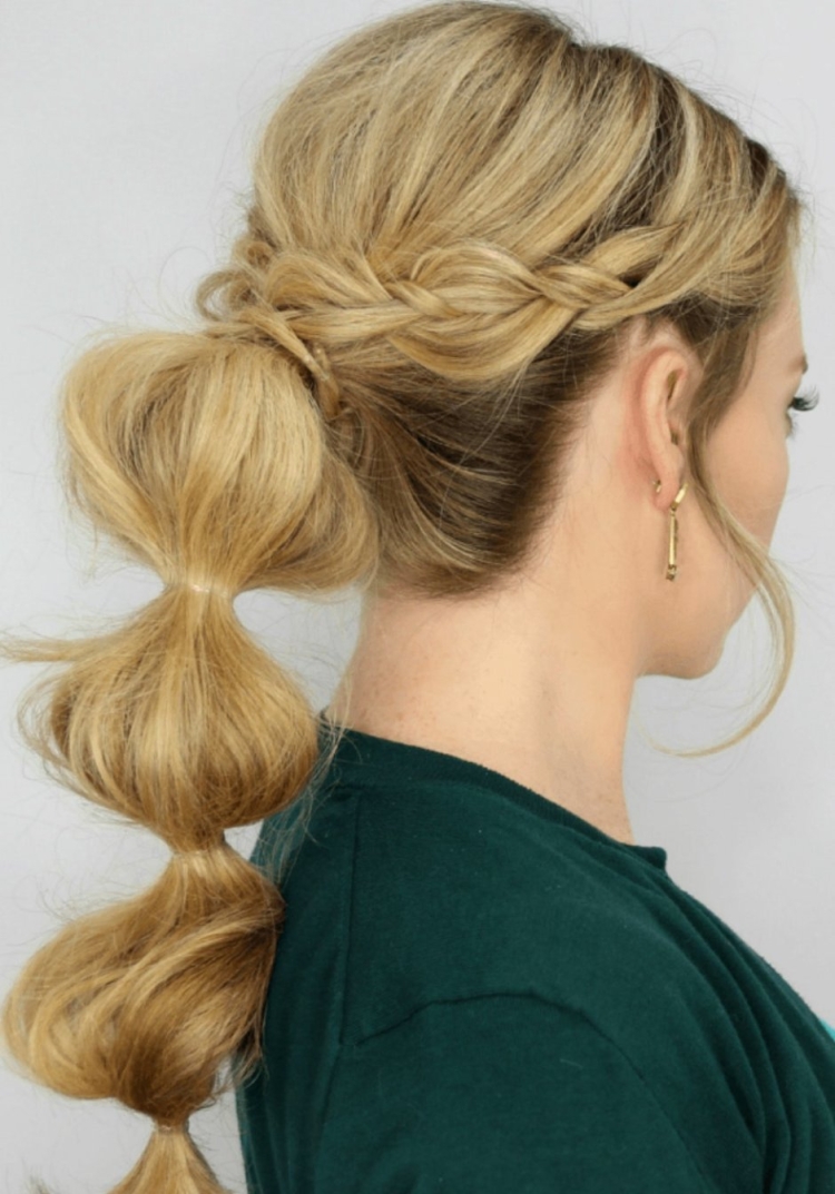 Интересные прически с хвостом