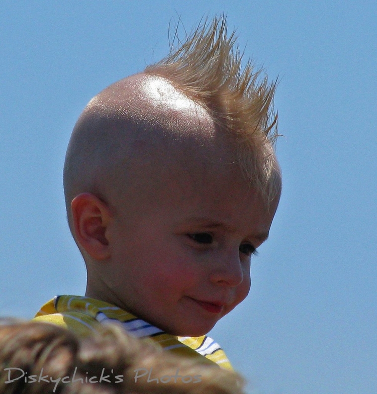 Детские прически ирокез