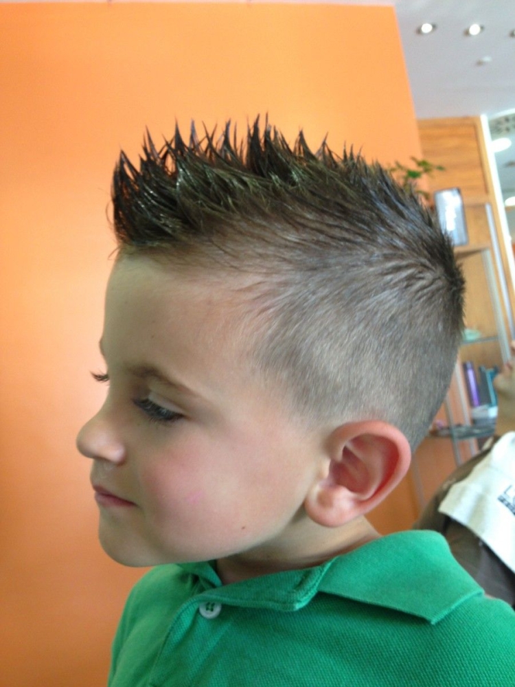 Детские стрижки ирокез