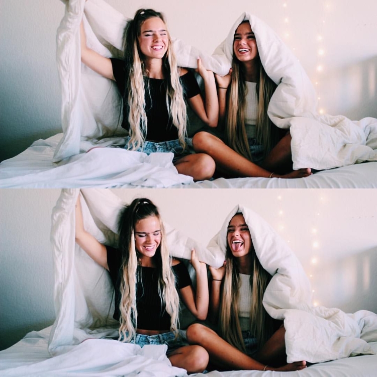 Оригинальные фотосессия с подругой