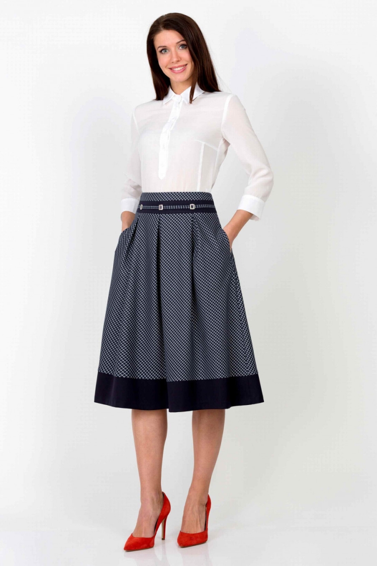 Юбка в складку