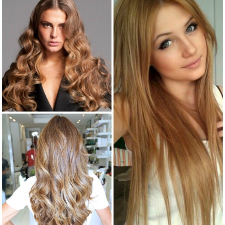 Окрашивание волос в натуральные оттенки