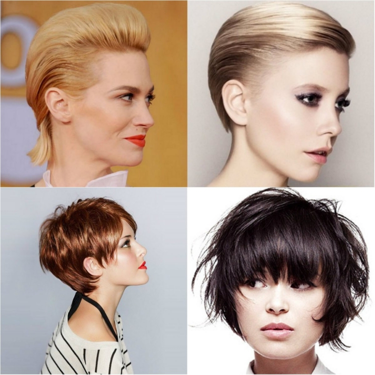 Простые стрижки на короткие волосы