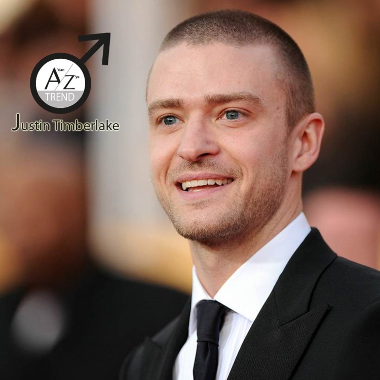Джастин Тимберлейк стрижка под машинку