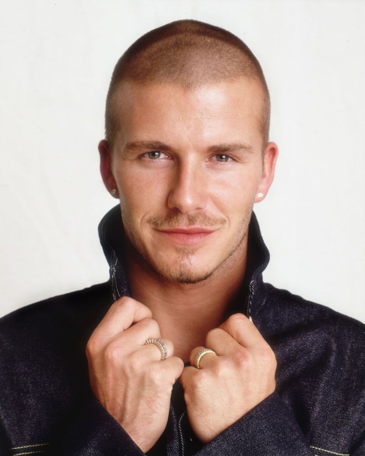 David Beckham Buzzcut