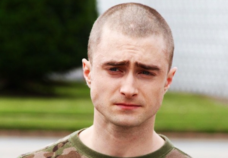 Daniel Radcliffe Shaved