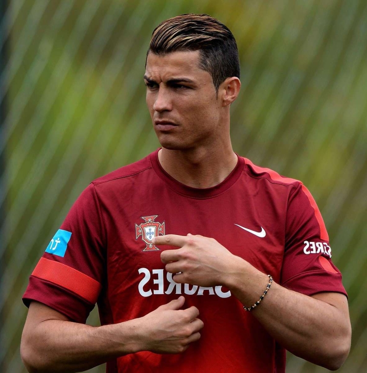 Криштиану Роналду прическа 2019