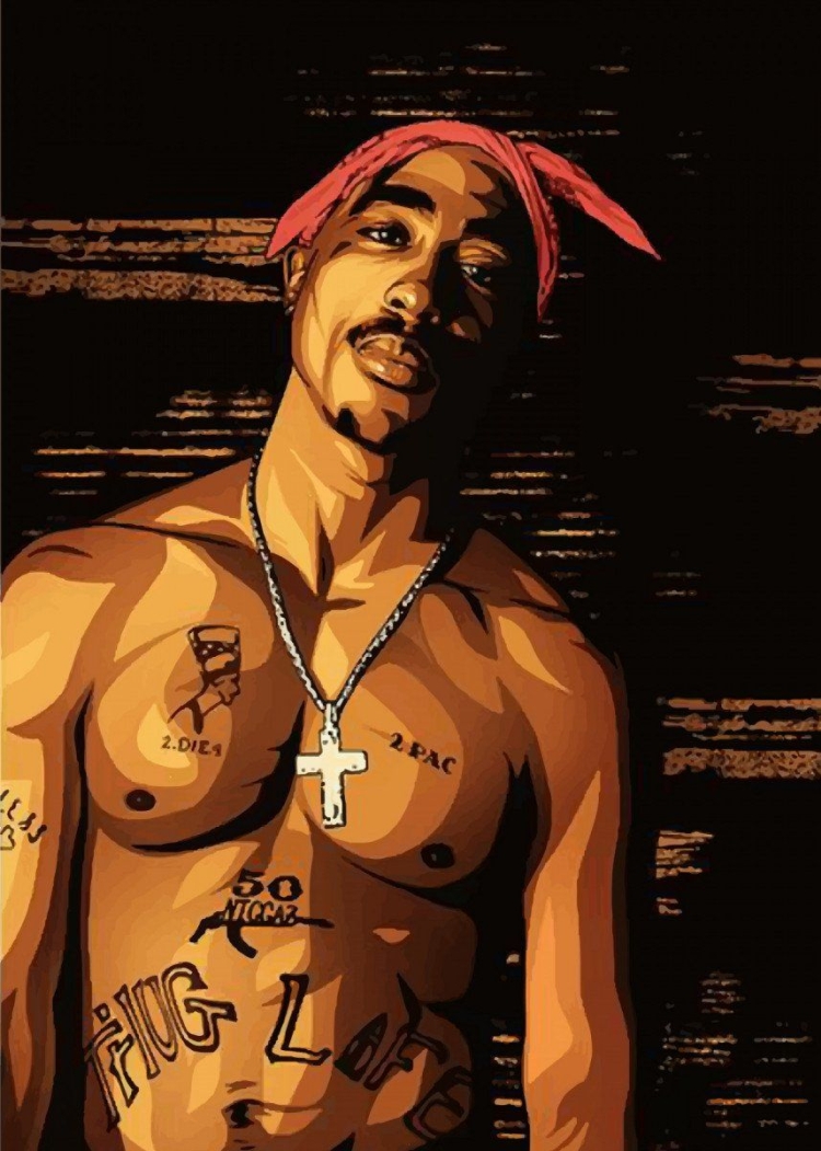 2pac Постер