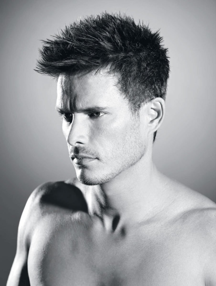 Причёска теннис мужская