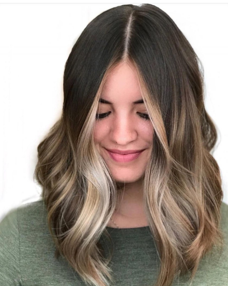 Хайлайтс балаяж