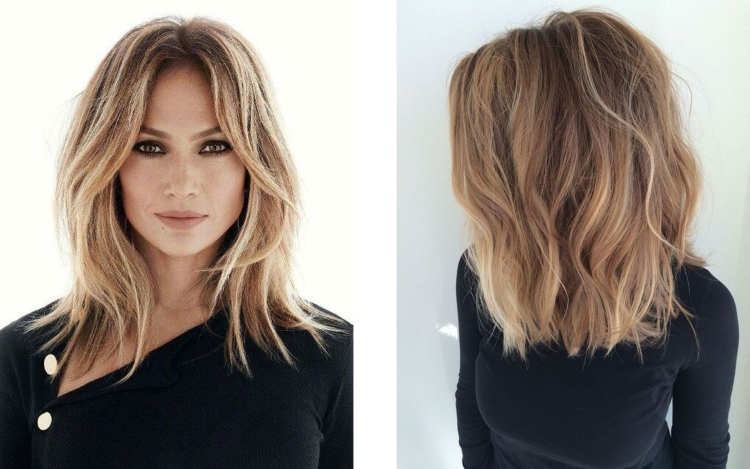 Шатуш на волосы до плеч