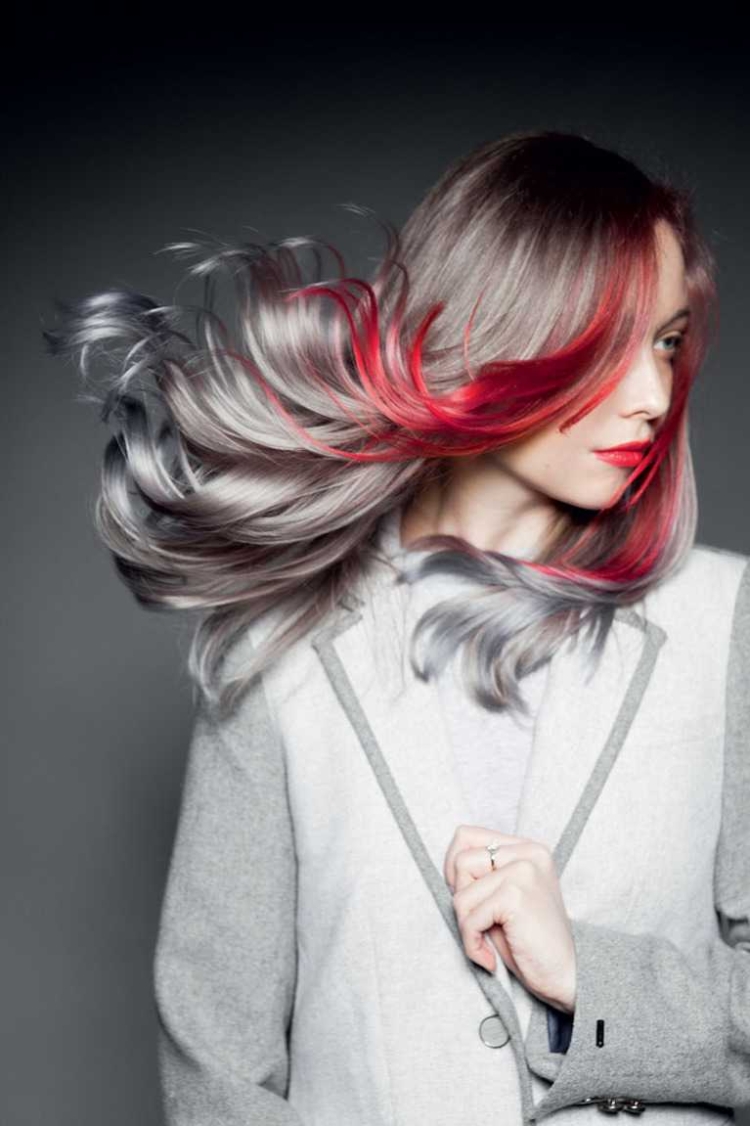 Оригинальное окрашивание волос