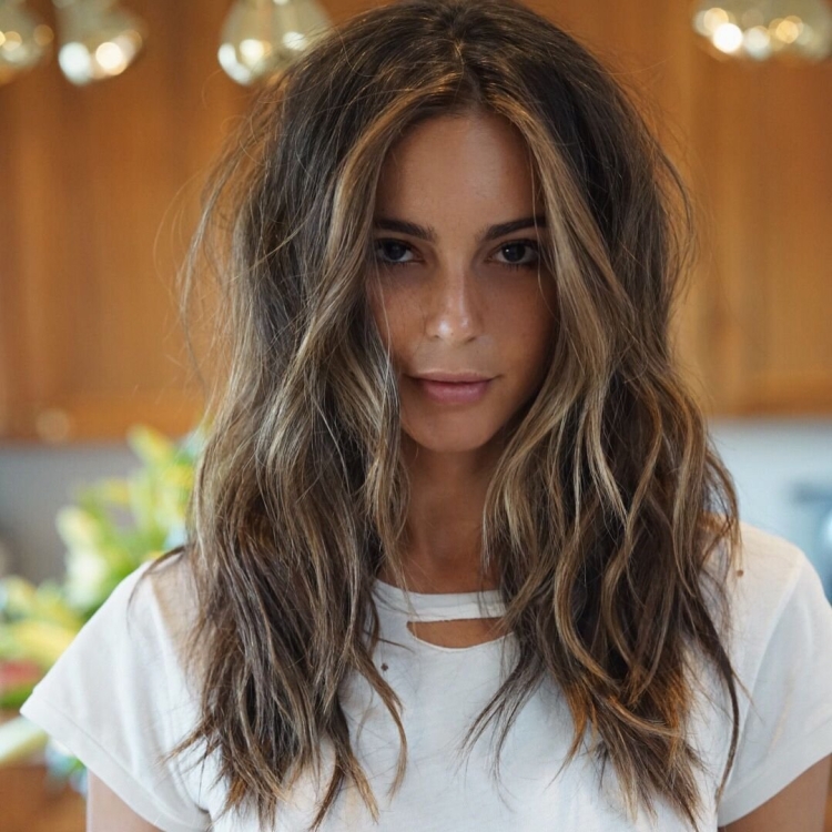 Осветленные пряди