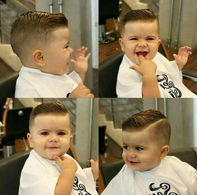 Стрижка для мальчика 2 года модная