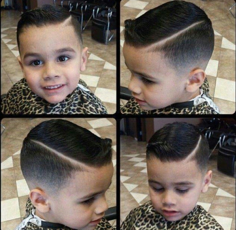 Короткая стрижка для мальчика бальника