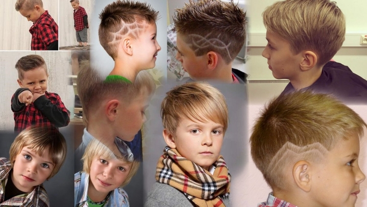 Причёски мужские детские
